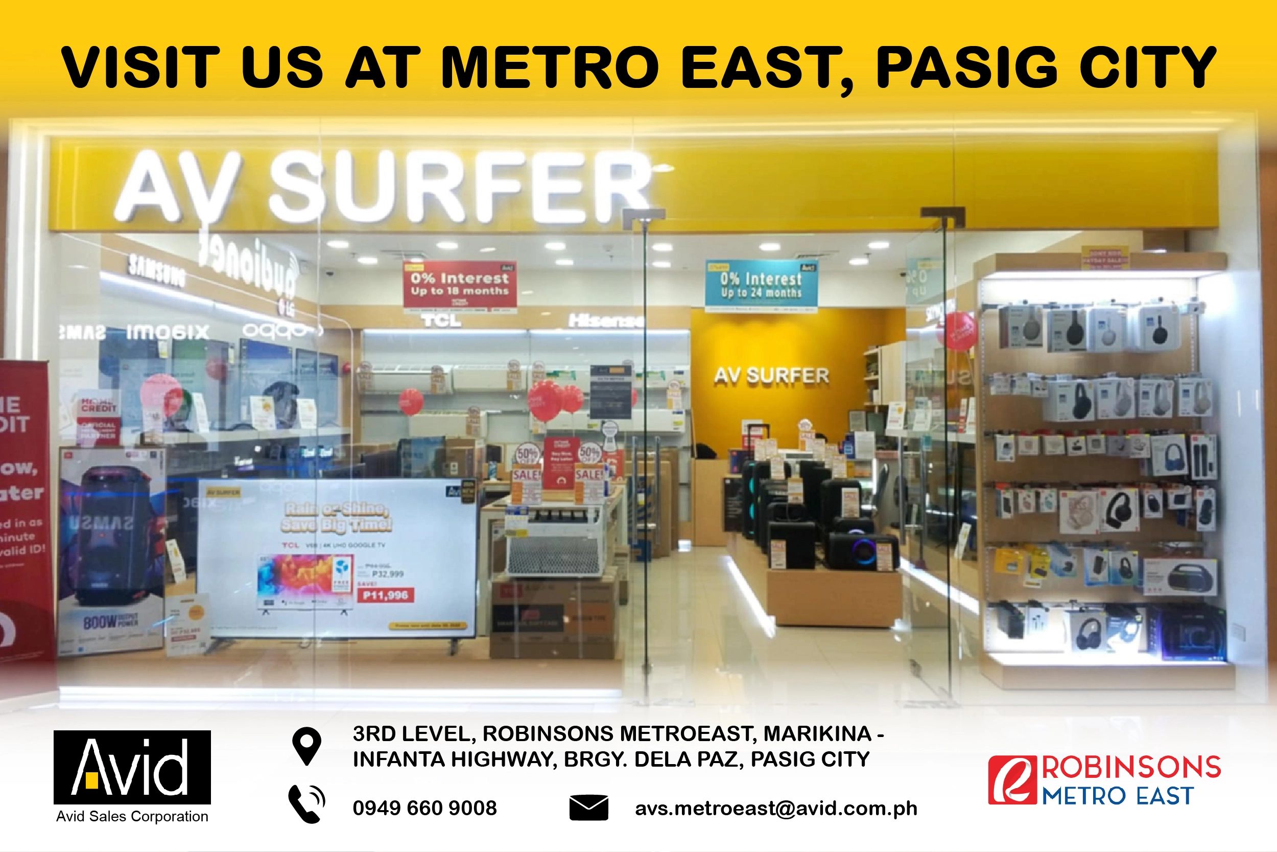 avs metro east pasig city