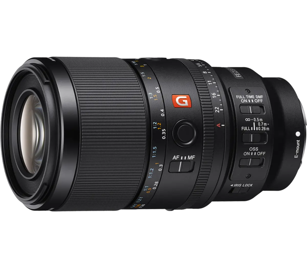 SONY SEL100M28GM 1 SEL100M28GM lens side-view