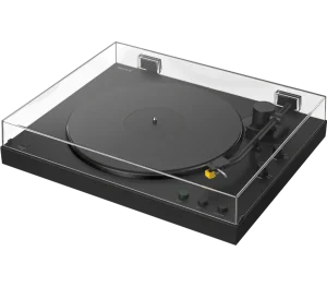 Avid Sales Corporation - Sony Centre | AV Surfer 408 PS-LX5BT Wireless turntable, with dust cover closed