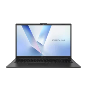 Vivobook Go 15 OLED Mixed Black color in front view