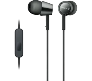 MDR-EX155AP in black